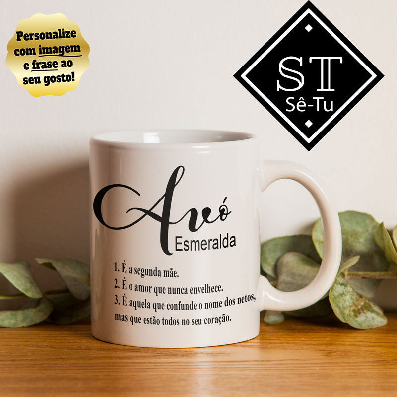 Caneca Avó Significado
